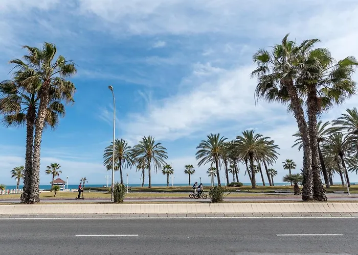 Premium Mediterraneo Beach, Malaga Apartamento Junto A La Playa